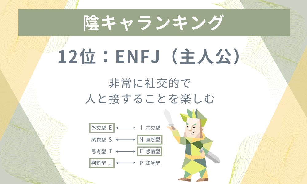 12位: ENFJ