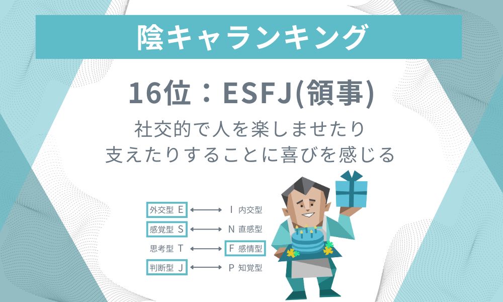 16位: ESFJ